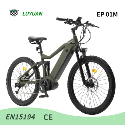 City bike elettrica Luyuan Middle Drive per adulti