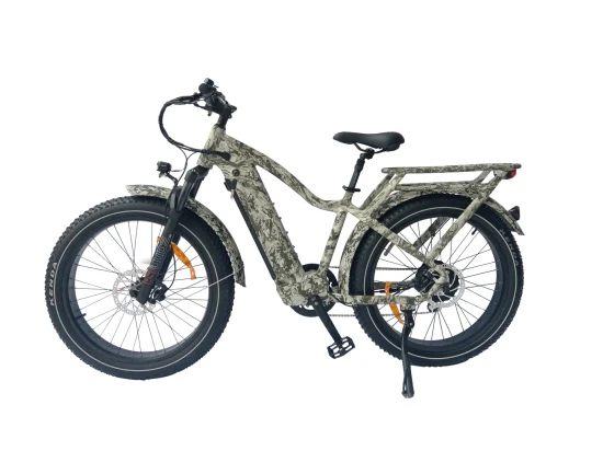 Prezzo all'ingrosso Bicicletta elettrica Motore posteriore 48V500W / 750W Bicicletta elettrica da montagna Bicicletta elettrica ad alta velocità 26 * 4.0 Fat Tire