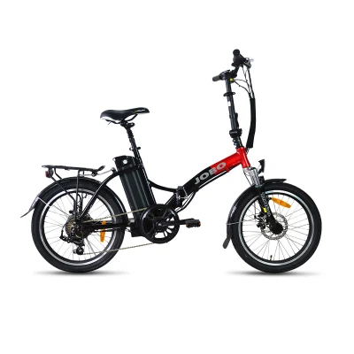 Jobo 4-6h 6/7 velocità 36V/250W 10ah Bici pieghevole elettrica economica a piccola batteria in vendita con certificazione ISO9001